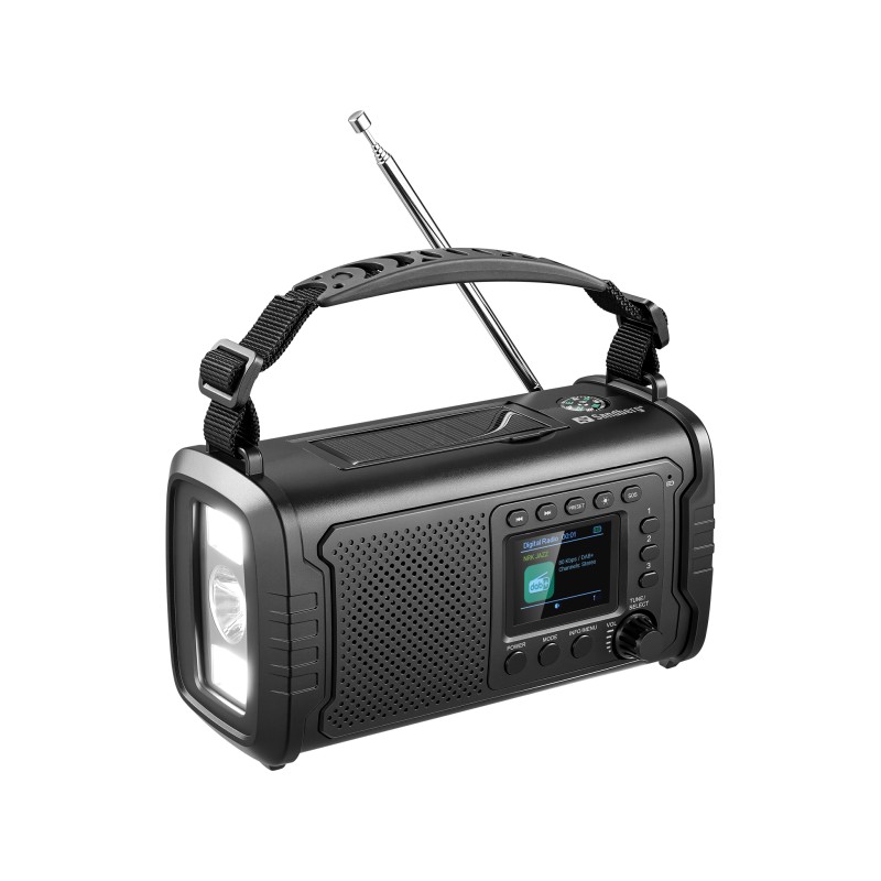 Sandberg Survivor DAB Radio All-in-1 Sandberg Survivor DAB Radio All-in-1